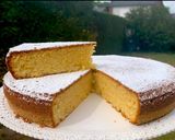 A picture of step 9 of Lemon Caprese Cake.