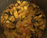 Tofus padlizsáncurry recept fázis 4 fotója
