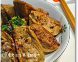 油豆腐鑲肉的食譜步驟7照片