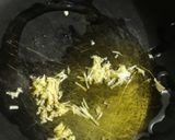 A picture of step 4 of Fish pasta with purely homemade pasta strips.