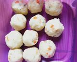 Foto langkah ke 4 dari resep Cheesy Veggie Mash Potato.