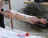 A picture of step 6 of Lamb on the spit.