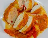 Foto langkah ke 5 dari resep 92. Gulai Cumi Isi Tahu.