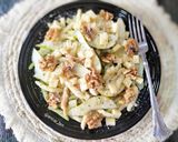 Foto del paso 4 de la receta: Ensalada de pasta con pera, emmental y nueces