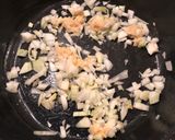 A picture of step 3 of Chicken Aloo Gobi.