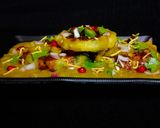 A picture of step 10 of Ragda Pattice.