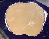 Une image de l'étape 4 de Pâte brisée sucrée à la pêche de vigne.