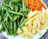Une image de l'étape 1 de Légumes sautés.