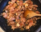 Krémsajtos gombás csirke recept fázis 2 fotója