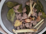 Sambal goreng Ati Sapi kentang dgn santan