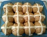 Foto del paso 8 de la receta: "Hot Cross Buns", {bollitos de Pascua, en panificadora}