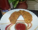 A picture of step 7 of Moong Daal & Mix Veg Chila.