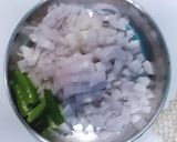 சப்பாத்தி சோயா சங்ஸ் உருளைக்கிழங்கு கறி(Chappathi Soya Chunks Potato Curry recipe in tamil) ரெசிபி ஸ்டேப் 2 புகைப்படம்
