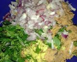 A picture of step 2 of Kabab Bun.