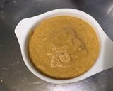 Une image de l'étape 6 de Sauce aux courgettes jaunes, pesto rouge et parmesan.