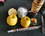 Foto del paso 1 de la receta: Manzanas con Moscatel y Nueces caramelizadas al Microondas