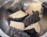 A picture of step 1 of Yam kabab.