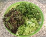 Foto del paso 4 de la receta: Ensalada de 4 hierbas con granada