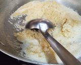 A picture of step 2 of Halwa Nagori.