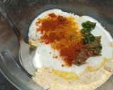 A picture of step 1 of Gujarati Khandvi.