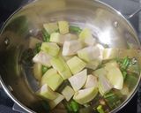 A picture of step 3 of Lauki Beans Fry.