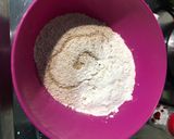 Foto del paso 1 de la receta: Tarta multicolor con masa de avena y harina integral