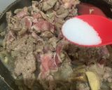 Foto langkah ke 5 dari resep Daging Sapi Lada Hitam - Black Pepper Beef.