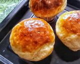 A picture of step 8 of No Knead Cheese Bread.