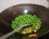 A picture of step 2 of ABC (aloo,beans,carrot) mix veg sabzi.