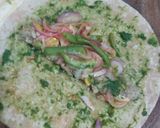 A picture of step 8 of Veg Chatpata Kathi Roll.