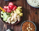 Foto langkah ke 4 dari resep Rujak Buah.