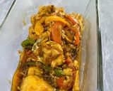 Foto langkah ke 5 dari resep Ikan Kakap Putih Barramundi Masak Paprika.