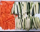 Csirkemell tejszínes zöldségekkel recept fázis 1 fotója