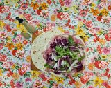 Foto del passaggio 2 della ricetta Piadina ripiena di pancetta tesa