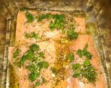 A picture of step 2 of Lemon Garlic Salmon.