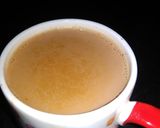 A picture of step 4 of Masala chai.