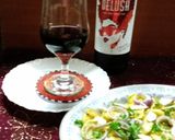 A picture of step 2 of Sweet red wine & Mozzarella chips 🍷.