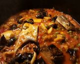 Foto del paso 7 de la receta Arroz meloso con sepia, bonito y champiñones de mar