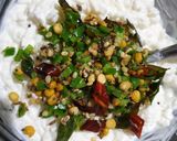 A picture of step 3 of Curd rice.