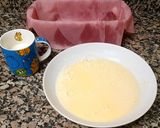 Foto del paso 4 de la receta: Pastel de jamón york y queso con pan de molde (Microondas)