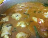 A picture of step 7 of Paya soup/Mutton leg soup with idiyappam/ healthy breakfast for kids.