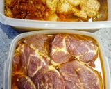 Gombás rakott húsok recept fázis 1 fotója