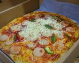Foto langkah ke 5 dari resep Pizza 🍕🍕🍕.
