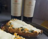 Foto del paso 3 de la receta: Zapallo gratinado relleno de ricotta y espinaca