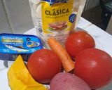 Foto del paso 1 de la receta: TOMATES RELLENOS con Puré y Sardinas