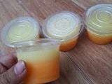 Puding susu mangga