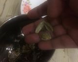 A picture of step 1 of Paan Shots and Gulkand lollipops.