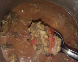A picture of step 6 of Chicken Coconut Curry and Rice.