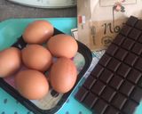 Une image de l'étape 1 de Mousse au chocolat.