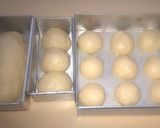 Foto langkah ke 3 dari resep Roti Sobek Keju (soft, fluffy n moist dinner roll recipe).